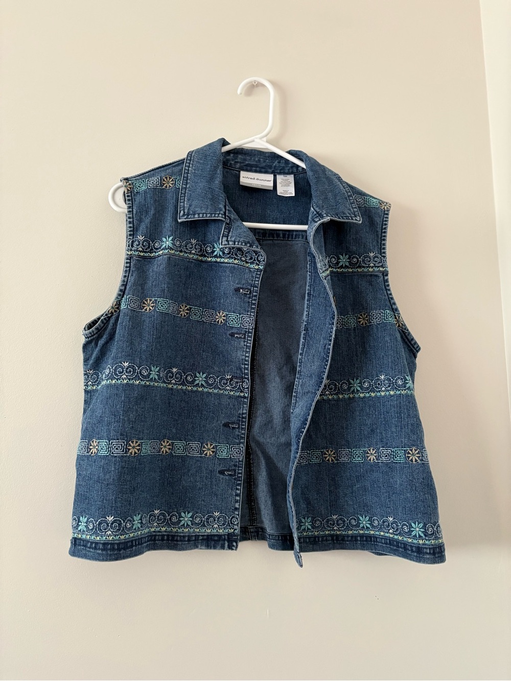 Alfred Dunner Denim Shirt Jacket - Blue